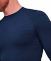 Falke + MW Longsleeved Shirt Tight M Space Blue - 5