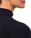 Falke + MW Longsleeved Shirt Turtleneck W Black - 6