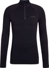 MW Zip Shirt Tight M Black + Falke