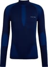 W Longsleeve Shirt Turtleneck M Space Blue + Falke