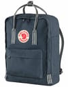 Kanken Navy-Long Stripes + Fjällräven