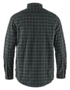 Fjällräven + Övik Flannel Shirt M Dark Grey