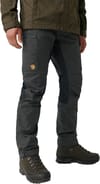 Fjällräven + Kaipak Trousers M Dark Grey Black - 3