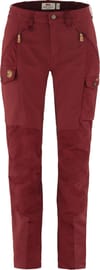 Nikka Trousers Curved W Bordeaux Red + Fjällräven