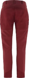 Fjällräven + Nikka Trousers Curved W Bordeaux Red
