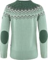 Fjällräven + Övik Knit Sweater W Misty Green Deep Patina