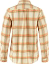Fjällräven + Övik Heavy Flannel Shirt W Chalk White-Dune Beige