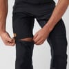 Fjällräven + Abisko Midsummer Zip Off Trousers M Fossil Suede Brown - 4
