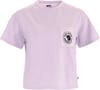 Logo Pocket T-Shirt W Lavender Mist + Fjällräven