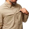 Fjällräven + Abisko Trail Shirt LS M Fossil - 5