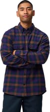 Fjällräven + Skog Relaxed Shirt M Autumn Leaf Wood Brown - 3