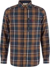 Fjällglim Regular Shirt M Wood Brown Black Oak + Fjällräven
