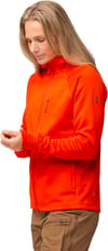 Fjällräven + Abisko Grid Fleece Hoodie W Black - 5