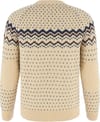 Fjällräven + Övik Knit Sweater M Light Beige Navy