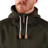Fjällräven + Övik Fleece Hoodie M Deep Forest - 3