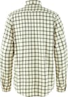 Fjällräven + Övik Flannel Shirt M Chalk White Laurel Green