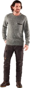 Fjällräven + Lada Round-Neck Sweater M Black - 3