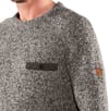 Fjällräven + Lada Round-Neck Sweater M Black - 6