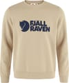 Fjällräven Logo Sweater M Fossil + Fjällräven