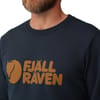Fjällräven + Fjällräven Logo Sweater M Fossil - 5