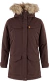 Nuuk Parka W Black Oak + Fjällräven