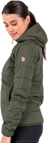 Fjällräven + Keb Padded Hoodie W Black - 4