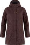 Kiruna Padded Parka W Black Oak + Fjällräven