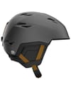 Giro + Grid Spherical Metalic Coal/Tan - 4