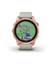 Garmin + Fenix 7S Sol Rose Gold /Light Sand Band - 3