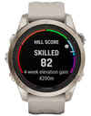 Garmin + Fenix 7S Pro Sapphire Solar Edition/ Titane/ Light Gold