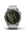 Garmin + Fenix 7X Pro Sapphire Solar Edition/ Titane/ Titanium