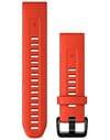 Bracelet QuickFit 20mm Silicone Rouge / Noir + Garmin