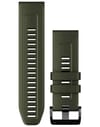 Bracelet QuickFit 26mm Silicone Vert Moss / Graphite + Garmin