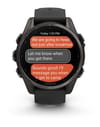 Garmin + Fenix 8 Amoled 43mm Sapphire Titane/Carbon Gray
