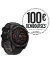Fenix 8 Solar 47mm Sapphire Solar Titane/Carbon Gray + Garmin