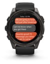 Garmin + Fenix 8 Amoled 51mm Sapphire Titane/Carbon Gray