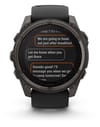 Garmin + Fenix 8 Solar 51mm Sapphire Solar Titane