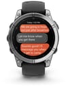 Garmin + Fenix E Amoled 47mm Acier Silver - 3