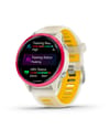 Garmin + Forerunner 570 42mm Ivory/Pink/Orange - 3