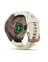 Garmin + Fēnix® 9 Pro Amoled 43mm Sapphire Titane Gold Beige Crème/Gris Cendré - 3