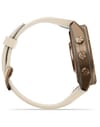Garmin + Fēnix® 9 Pro Amoled 43mm Sapphire Titane Gold Beige Crème/Gris Cendré - 4