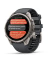 Garmin + Fēnix® 9 Pro Amoled inReach® 47mm Sapphire Titanium Graphite/Noir - 4