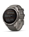 Garmin + Fēnix® 9 Pro Solar inReach® 47mm Sapphire Titanium Gris Galet/Gris Cendré - 4