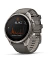 Garmin + Fēnix® 9 Pro Solar inReach® 47mm Sapphire Titanium Gris Galet/Gris Cendré - 5