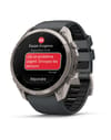 Garmin + Fēnix® 9 Pro Amoled inReach® 51mm Sapphire Titanium Graphite/Noir - 5