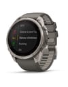 Garmin + Fēnix® 9 Pro Solar inReach® 51mm Sapphire Titanium Gris Galet/Gris Cendré