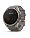 Garmin + Fēnix® 9 Pro Solar inReach® 51mm Sapphire Titanium Gris Galet/Gris Cendré - 5