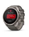 Garmin + Fēnix® 9 Pro Solar inReach® 51mm Sapphire Titanium Gris Galet/Gris Cendré - 6