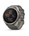 Garmin + Fēnix® 9 Pro Solar inReach® 51mm Sapphire Titanium Gris Galet/Gris Cendré - 7