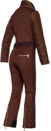 Goldbergh + Starstruck Ski Jumpsuit Dark Brown - 3